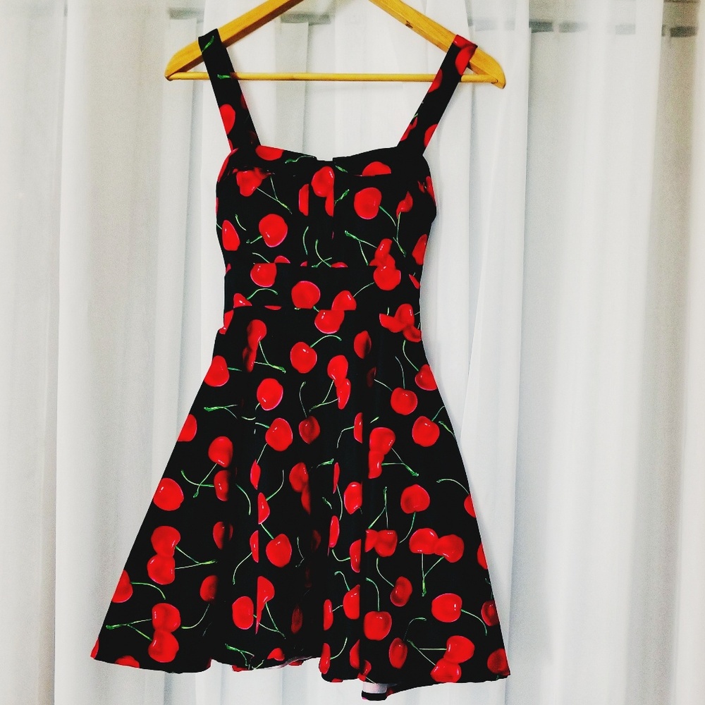 Rockabilly Cherry Dress